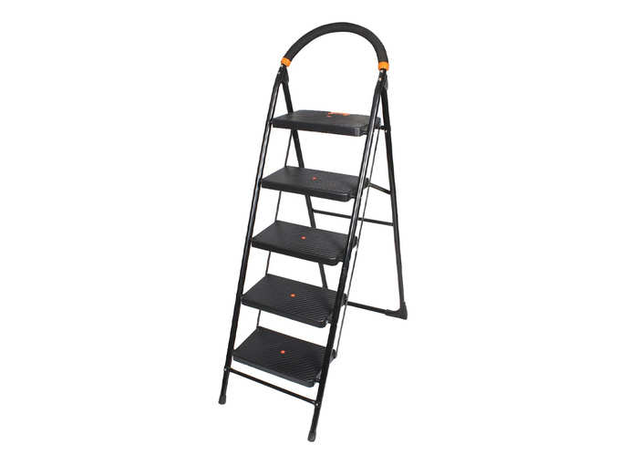 Parasnath Back Heavy Folding Ladder with Wide Steps Milano 5 Steps 5.2 Ft