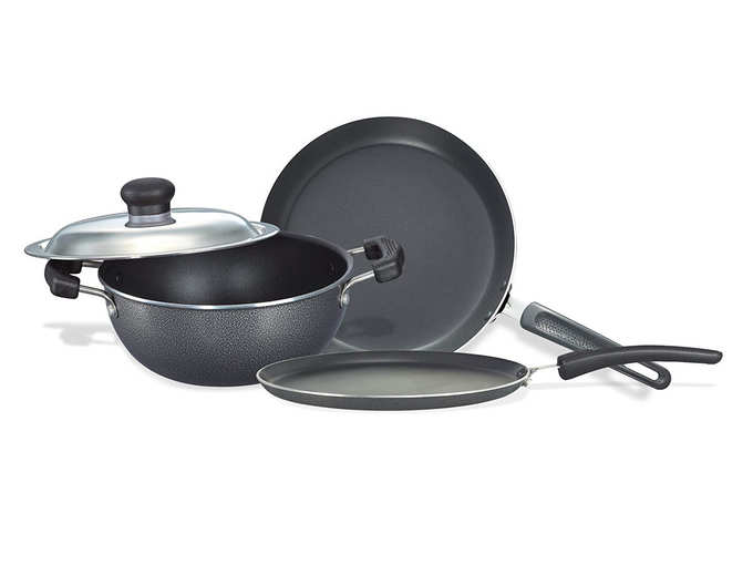 Prestige Omega Select Plus Non-Stick BYK Set, 3-Pieces