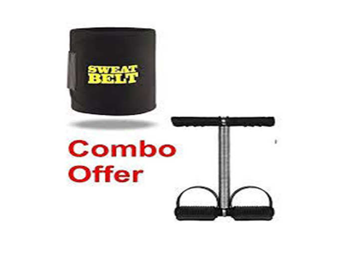 Vencho Perfect 4 in 1 Ab Tummy Trimmer with Sweat Belt Combo Weight Loss Women