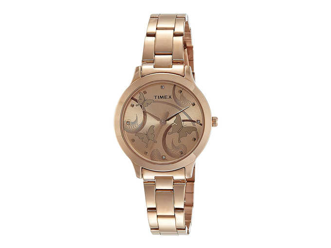 Timex Fashion Analog Brown Dial Women&#39;s Watch - TW000T610