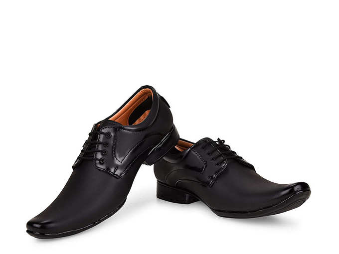 ESSENCE Men&#39;s Formal Synthetic Lace-Up Shoes