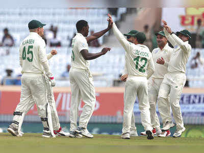 Kagiso Rabada  దెబ్బ.. పుజారా డకౌట్, మయాంక్ ఔట్