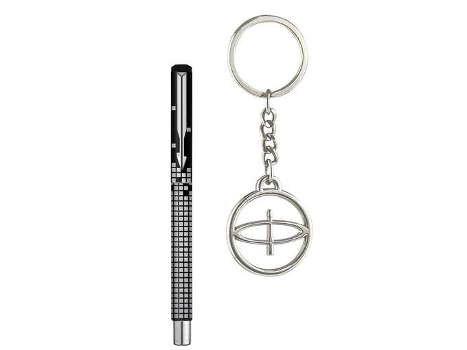 Parker Vector Roller Ball Pen with Free Parker Key Chain