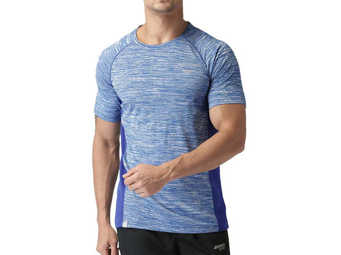 2Go Round-Neck Half- Sleeves Running T-Shirt