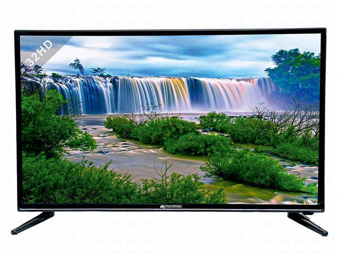 Micromax 81 cm (32 Inches) HD Ready LED TV 32P8361HD (Black) (2018 model)