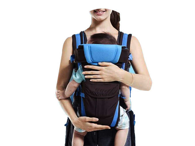 BUBBLES Adjustable Hands-Free 4-in-1 Baby Carrier