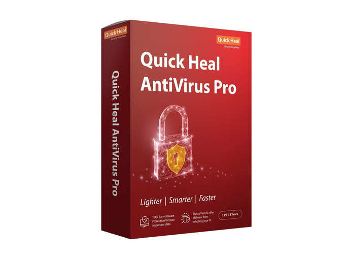 Quick Heal Antivirus Pro - 1 PC, 3 Year (CD-DVD)