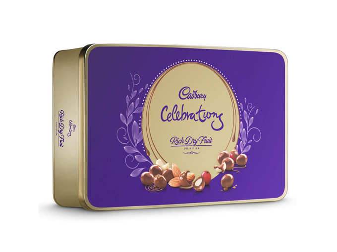 Cadbury Celebrations Rich Dry Fruit Chocolate Gift Box, 177 g
