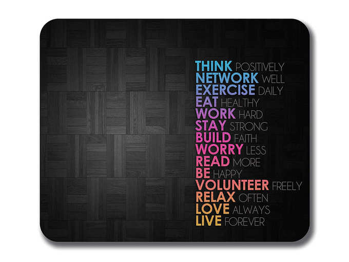 IT2M Designer Mouse Pad for Laptop-Computer (9.2 X 7.6 Inches, 12775)