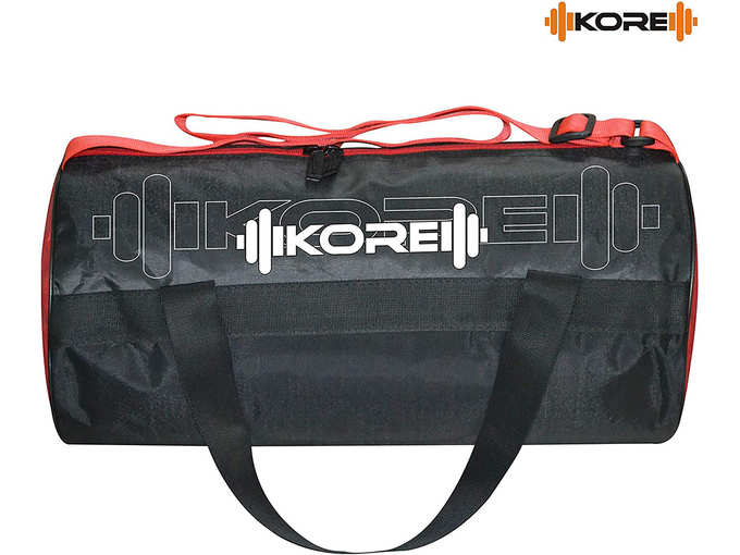Kore ACE-3.0 Gym Bag with Carry Handels (RedBlack)