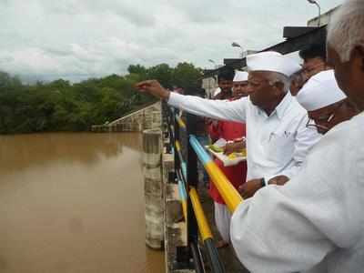 मांजरा धरणात पाणी वाढले