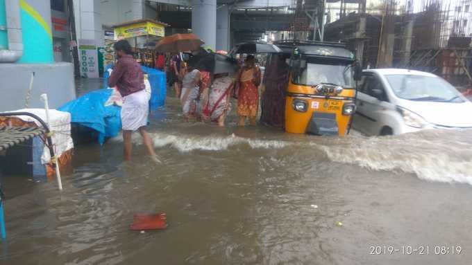 വെള്ളക്കെട്ട് അതിരൂക്ഷം