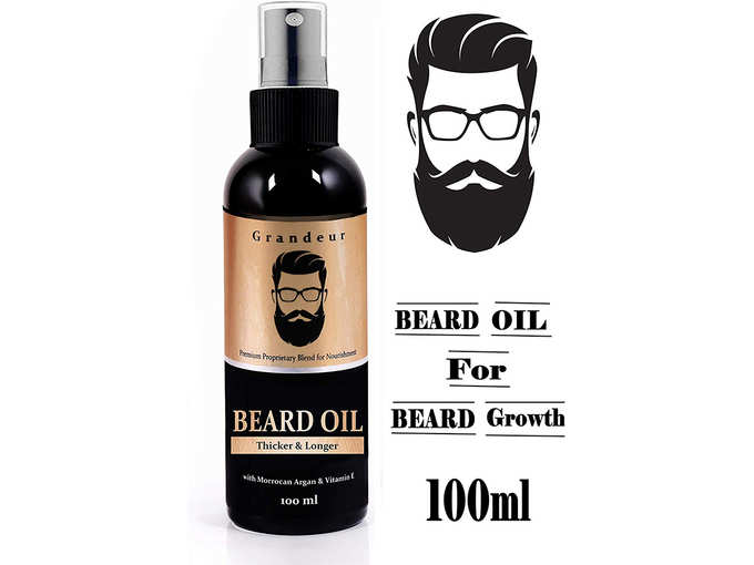 Grandeur Mooch And Beard Oil For Men