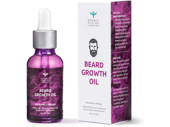 Bombay Shaving Company Beard Growth Oil For Men, 30 ml