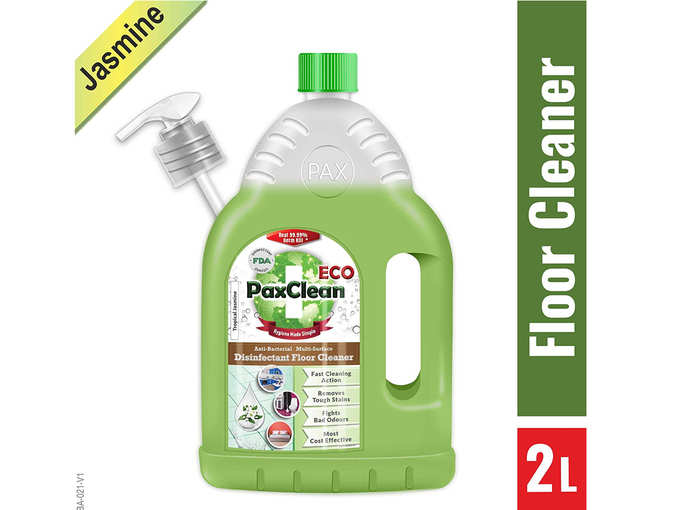 PaxClean ECO (Tropical Jasmine) Anti-Bacterial Multi-Surface Disinfectant Floor Cleaner 2 L