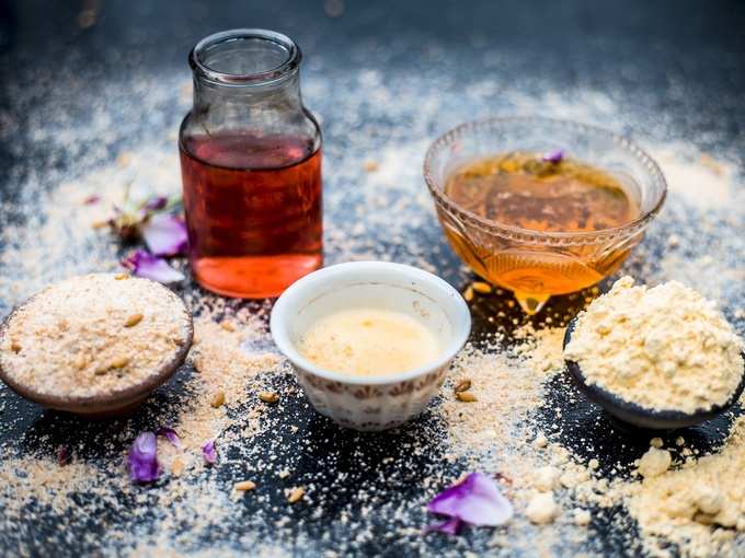 gram flour face packs