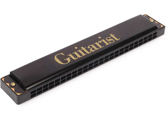 Guitarist black GT-24 Mouth Organ Harmonica 48 holes For Childerns