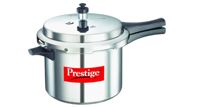 Prestige-Popular-Aluminium-Pressure-Cooker,-5-Litres,-Silver