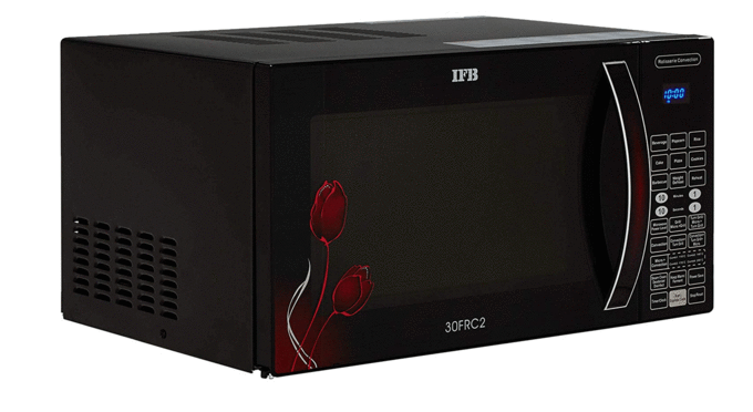 IFB-30-L-Convection-Microwave-Oven-(30FRC2,-Floral-Pattern)-(Black)