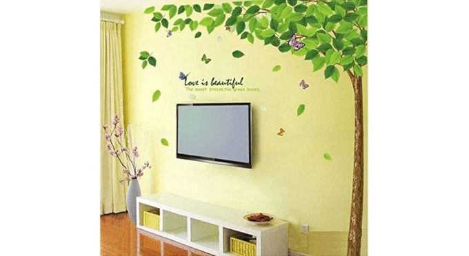 Decals-Design-&#39;Bestselling-Leaves-Tree&#39;-Wall-Sticker