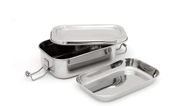 Maxim-Mfg.-Stainless-Steel-Rectangular-Shape-Lunch-Box-Inside-Plate