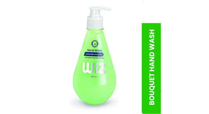 Wiz-pH-Balanced-Hand-Care-Boquet-Liquid-Handwash-Dispenser-Pump-Bottle---450-ml