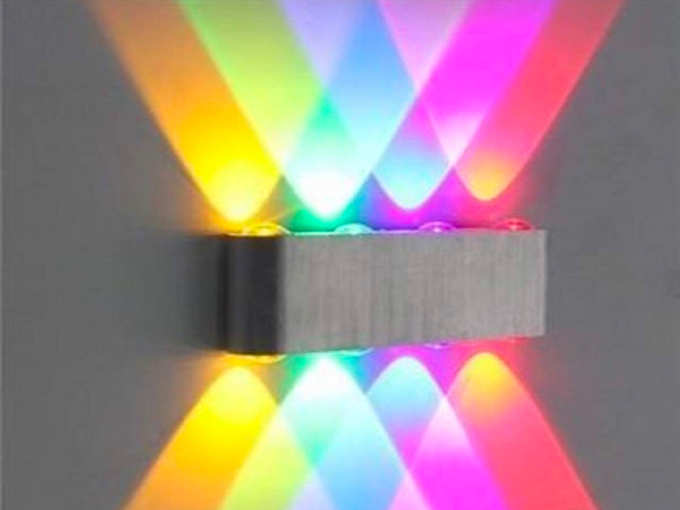 Lightway Multi-Color LED Wall Sconce Light Up and Down Indoor Wall Lamp Lighting
