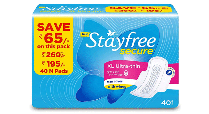 Stayfree-Secure-XL-Ultra-Thin-Sanitary-napkins-(40-Count)