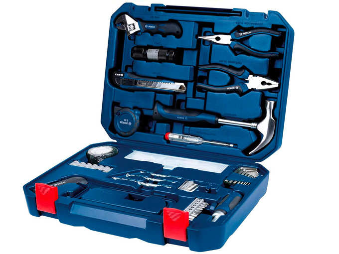 Bosch 2.607.002.790 All-in-One Metal Hand Tool Kit (Blue, 108-Pieces)