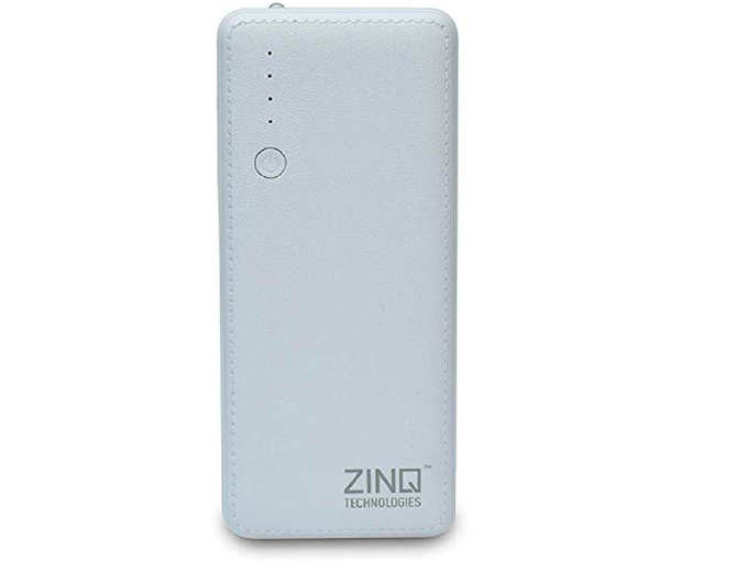 Zinq Technologies Z10KI 10000mAH Lithium Ion Power Bank (White)