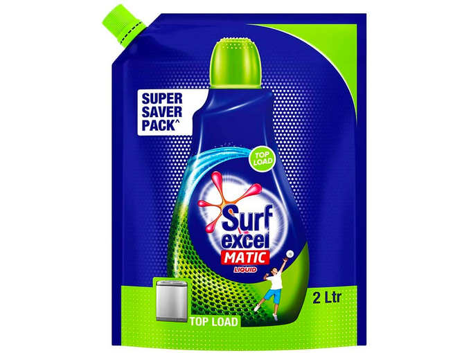 Surf Excel Top Load Matic Liquid Detergent Pouch - 2 L