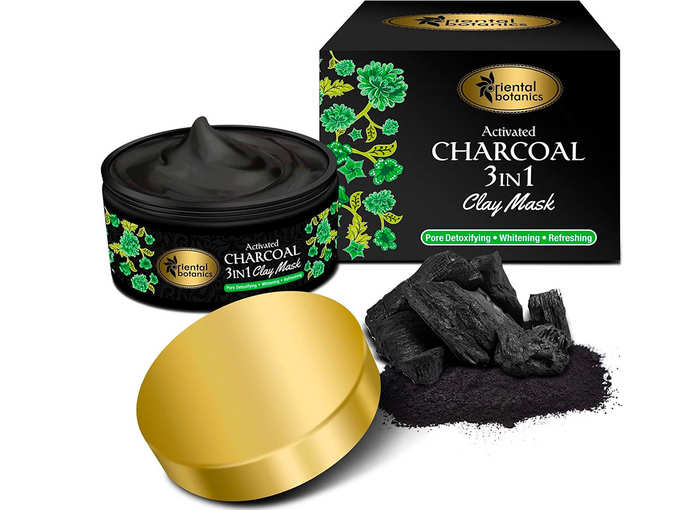 Oriental Botanics Activated Charcoal 3 IN 1 Clay Mask