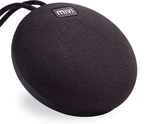 Mivi Roam 5 Watts Ultra-Portable Wireless Bluetooth Water Proof Speaker BS5RM (Black)