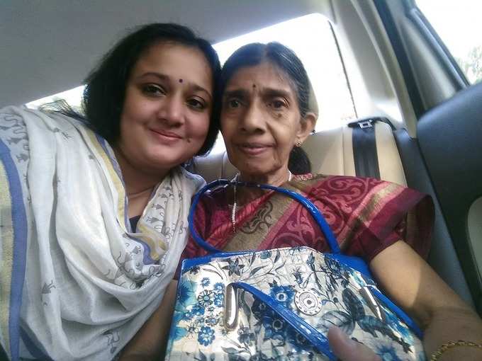 sangeetha mohan and mother