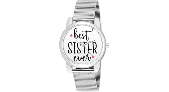 BigOwl-Rakhi-Gifts-for-Sisters,-Silver-Chain-Analog-Womens-Watch