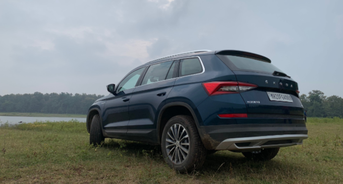 Skoda kodiaq test drive