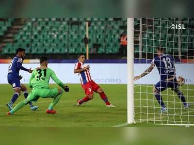 ISL 2019-20: മറുപടിയില്ലാത്ത ഒരു ഗോളിന് ചെന്നൈയിനെ തകർത്ത് എടികെ