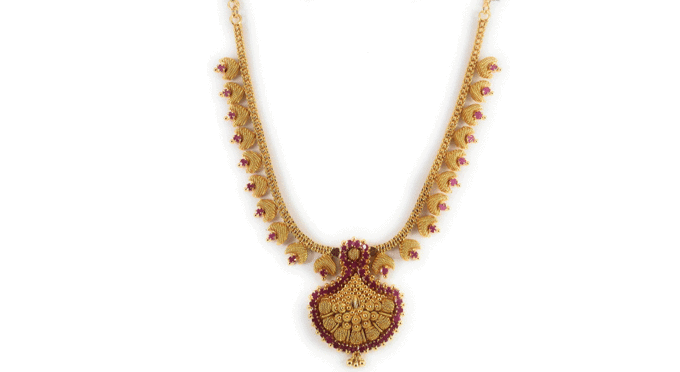 AFJ-GOLD-1-Gram-Micro-Gold-Plated-Traditional-Designer-Fashion-Jewellery-Stone-Necklace-for-Women-&-Girls-(DGT_HALL-04)