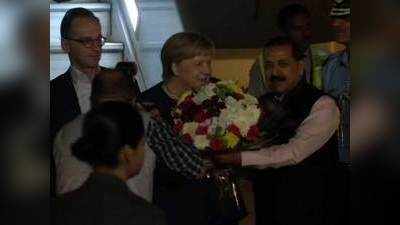 जर्मन चांसलर एंगेला मर्केल 2 दिवसीय भारत दौरे पर दिल्ली आईं, दोनों देशों में होंगे कई करार