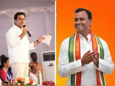 KTR పరిశ్రమల మంత్రి కావడం మన అదృష్టం: కాంగ్రెస్ ఎమ్మెల్యే కోమటిరెడ్డి