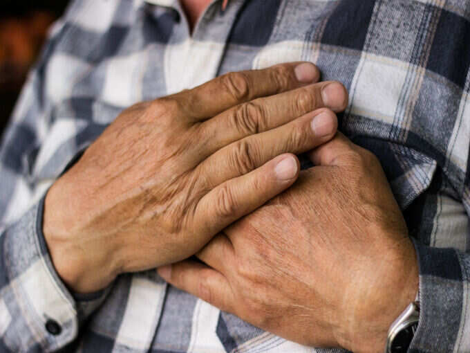 Chest pain in men