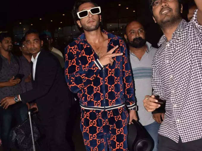 एयरपोर्ट पर स्पॉट हुए ​रणवीर सिंह