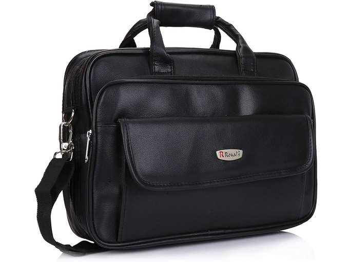 Trajectory Professional Black Messenger and Laptop Bag