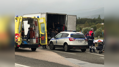 कोल्ड स्टोरेज ट्रक में जिंदा ग्रीस पहुंचे 41 प्रवासी नागरिक