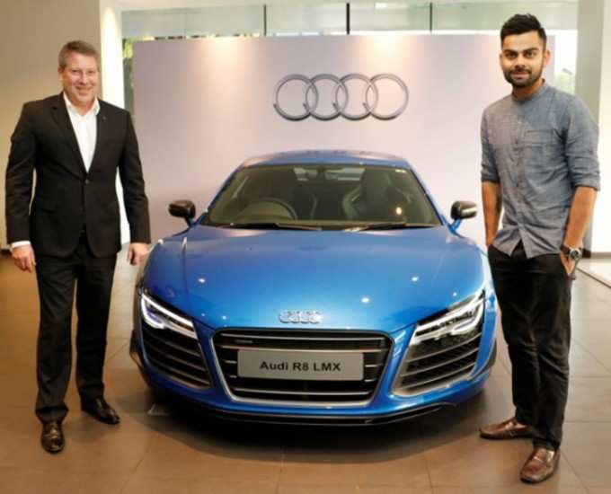 Virat Kohli Audi R8 LMX