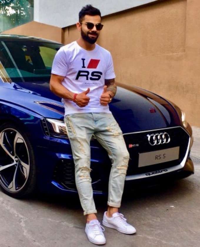 Virat Kohli Audi RS 5