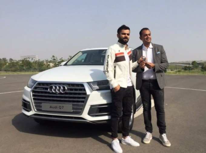 Virat Kohli Audi Q7