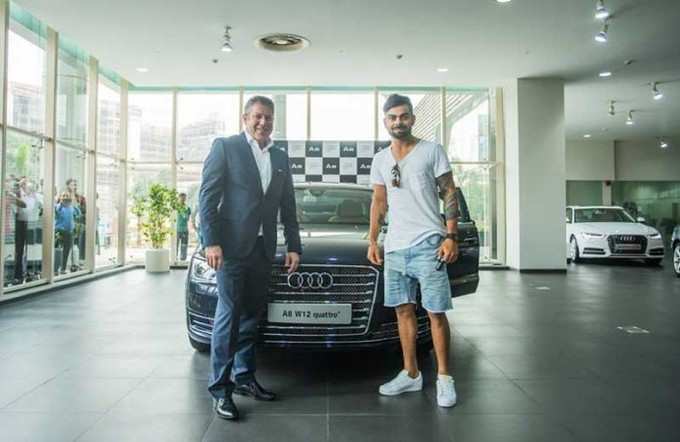 Virat Kohli Audi A8