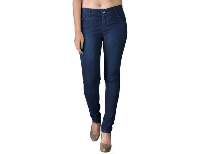 Slim Fit Mid Rise Stretchable Jeans