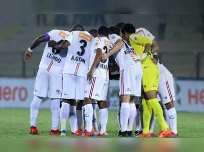 ISL 2019-20: ഭാഗ്യം തുണച്ചു!! അവസാന മിനുട്ടിൽ പെനൽറ്റി, നോർത്ത് ഈസ്റ്റിന് ഹൈദരാബാദിനെതിരെ ജയം